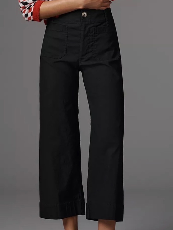 Maeve Pants - Maeve The Colette High Rise Wide Leg Crop Pant NWT